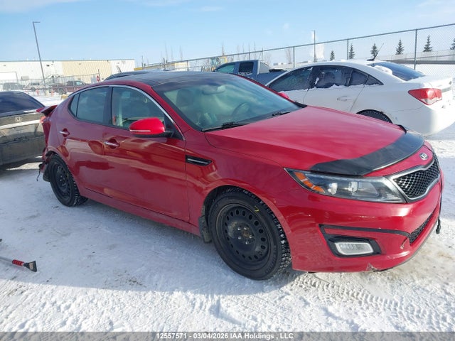 12557571 :رقم المزاد ، KNAGN4A7XE5509586 vin ، 2014 Kia Optima Ex/ex Luxury مزاد بيع