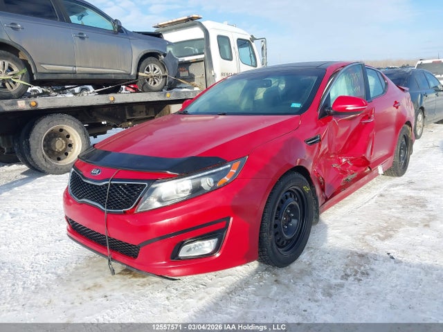 12557571 :رقم المزاد ، KNAGN4A7XE5509586 vin ، 2014 Kia Optima Ex/ex Luxury مزاد بيع