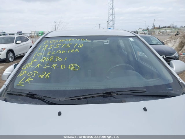 12557572 :رقم المزاد ، KMHDU4BD5AU212301 vin ، 2010 Hyundai Elantra Gl مزاد بيع