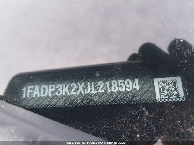 1FADP3K2XJL218594 Ford FOCUS SE