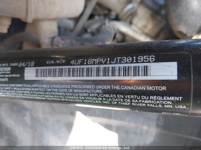 4UF18MPVIJT301956 Textron Wildcat Trail Ltd Eps Efi 4x4