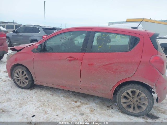 12508983 :رقم المزاد ، KL8CD6SA7KC740133 vin ، 2019 Chevrolet Spark 1lt مزاد بيع