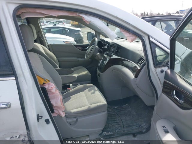 2012 Nissan Quest S/sv/sl/le მანქანა იყიდება აუქციონზე, vin: JN8AE2KP0C9030096, აუქციონის ნომერი: 12557704