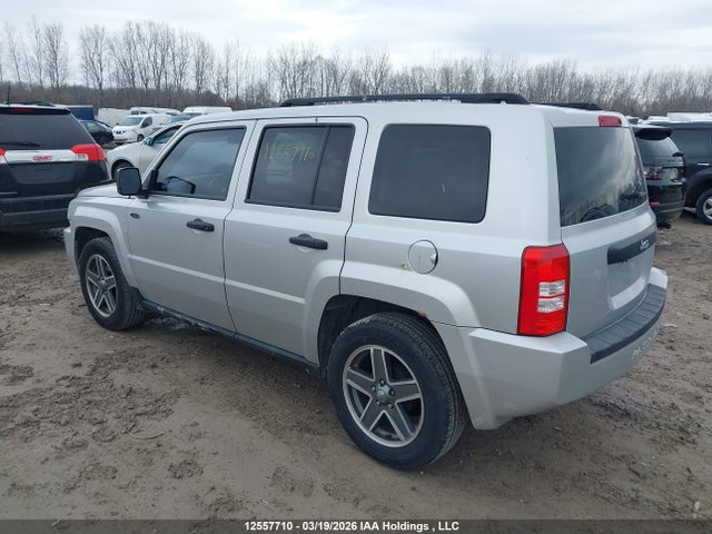 2009 Jeep Patriot Sport მანქანა იყიდება აუქციონზე, vin: 1J4FT28BX9D201262, აუქციონის ნომერი: 12557710