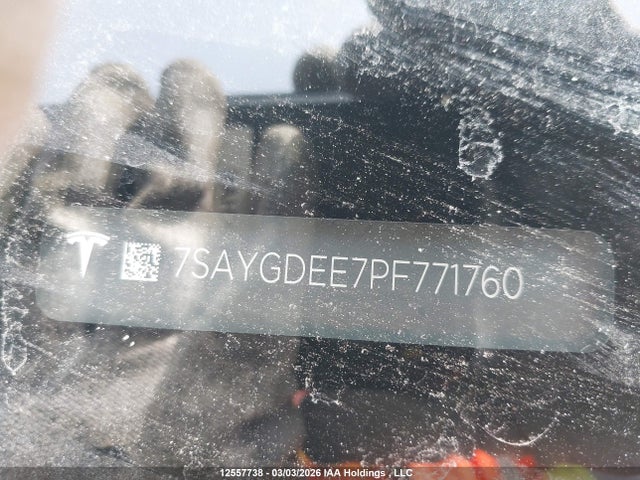 7SAYGDEE7PF771760 Tesla Model Y Long Range