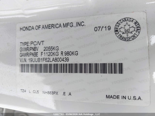 Acura Tlx Tech A-spec 2020 19UUB1F62LA800439 Image 9