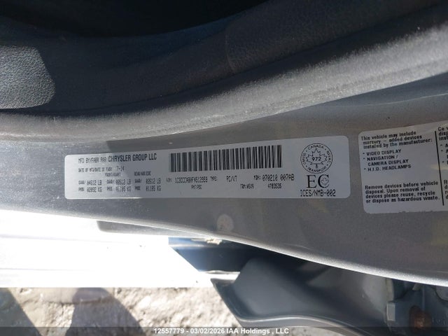 Продаж на аукціоні авто 2015 Chrysler 200 Limited, vin: 1C3CCCAB0FN512959, номер лоту: 12557779