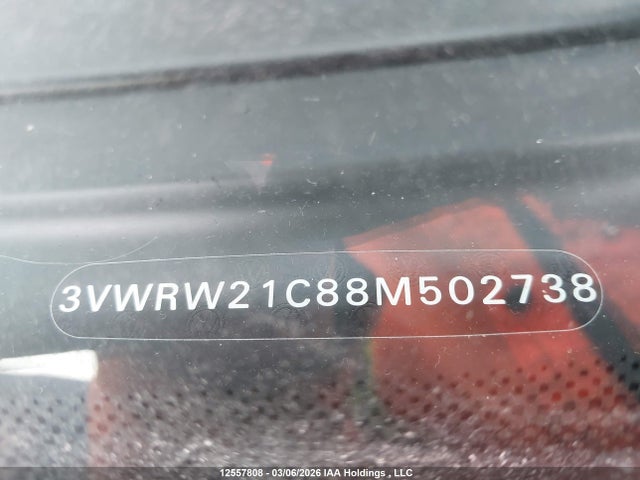 Продажа на аукционе авто 2008 Volkswagen New Beetle 2.5l, vin: 3VWRW21C88M502738, номер лота: 12557808