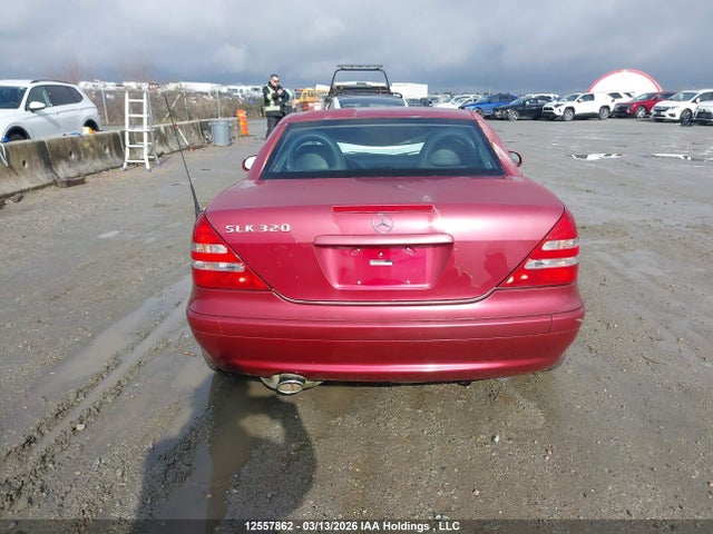 2002 Mercedes-benz Slk 320 320 მანქანა იყიდება აუქციონზე, vin: WDBKK65F42F258653, აუქციონის ნომერი: 12557862
