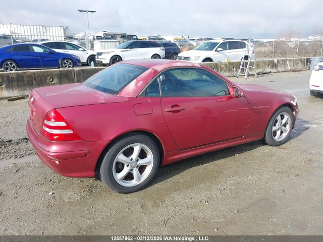 2002 Mercedes-benz Slk 320 320 მანქანა იყიდება აუქციონზე, vin: WDBKK65F42F258653, აუქციონის ნომერი: 12557862