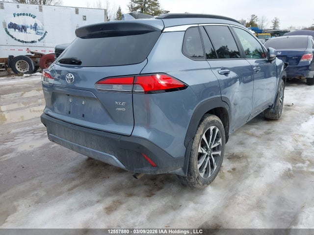 2022 Toyota Corolla Cross Xle მანქანა იყიდება აუქციონზე, vin: 7MUDAABG1NV025207, აუქციონის ნომერი: 12557880