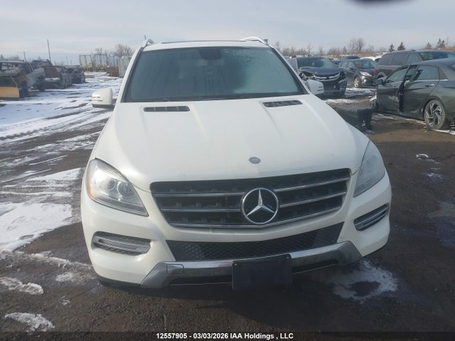 12557905 :رقم المزاد ، 4JGDA2EB1CA021602 vin ، 2012 Mercedes-benz Ml 350 Bluetec 4matic مزاد بيع