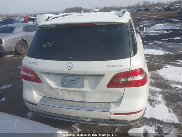 12557905 :رقم المزاد ، 4JGDA2EB1CA021602 vin ، 2012 Mercedes-benz Ml 350 Bluetec 4matic مزاد بيع