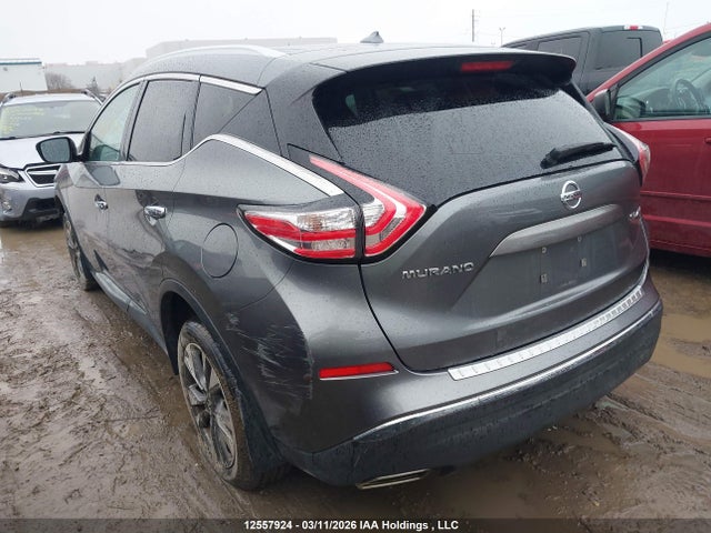 5N1AZ2MH3FN279330 Nissan Murano S/sl/sv/platinum