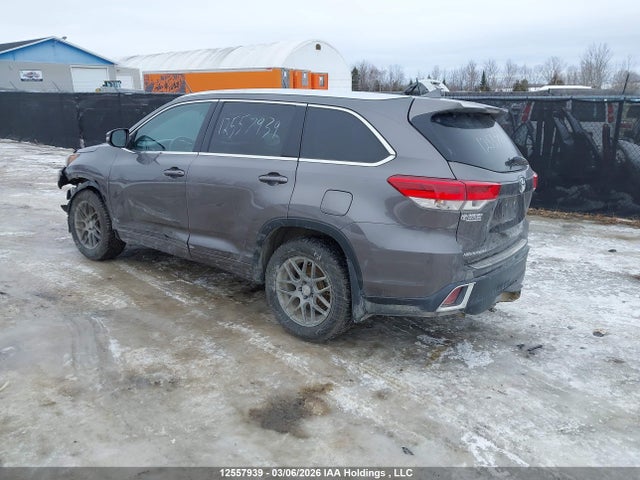 Aukcja sprzedaży 2018 Toyota Highlander Limited/ltd Platinum, vin: 5TDDZRFH0JS847138, numer aukcji: 12557939