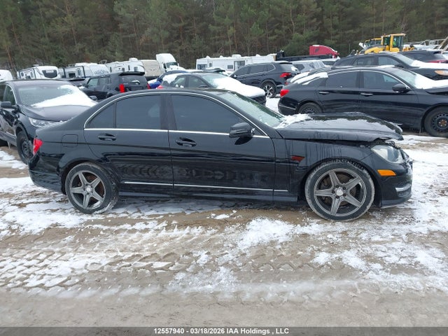 12557940 :رقم المزاد ، WDDGF8AB2DA829086 vin ، 2013 Mercedes-benz C 300 4matic مزاد بيع