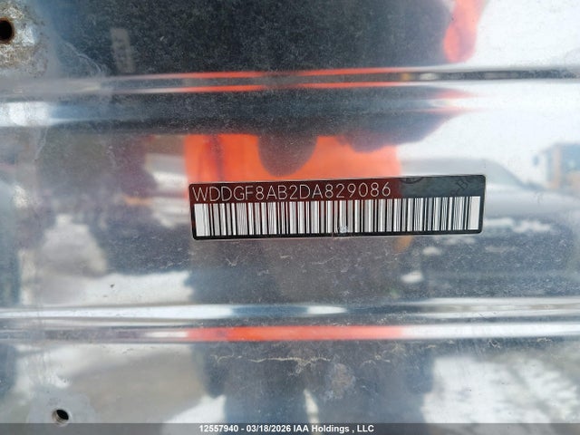 12557940 :رقم المزاد ، WDDGF8AB2DA829086 vin ، 2013 Mercedes-benz C 300 4matic مزاد بيع