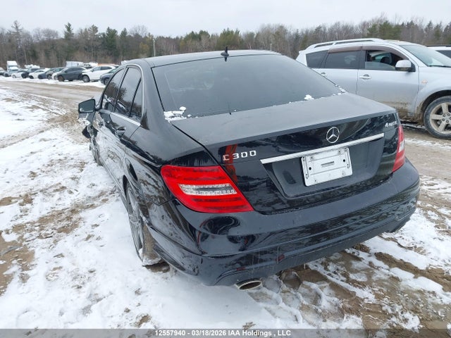 12557940 :رقم المزاد ، WDDGF8AB2DA829086 vin ، 2013 Mercedes-benz C 300 4matic مزاد بيع