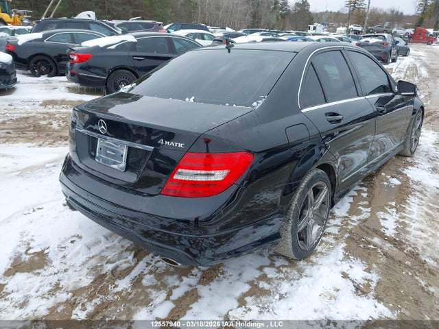12557940 :رقم المزاد ، WDDGF8AB2DA829086 vin ، 2013 Mercedes-benz C 300 4matic مزاد بيع