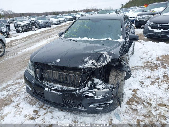 12557940 :رقم المزاد ، WDDGF8AB2DA829086 vin ، 2013 Mercedes-benz C 300 4matic مزاد بيع