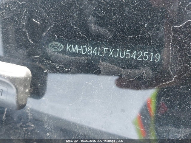KMHD84LFXJU542519 Hyundai ELANTRA GL