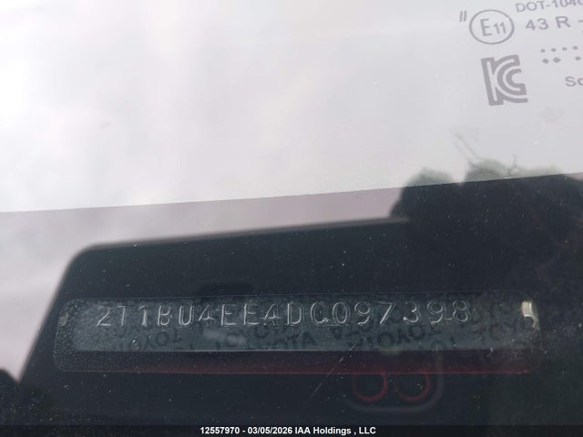Aukcja sprzedaży 2013 Toyota Corolla Ce, vin: 2T1BU4EE4DC097398, numer aukcji: 12557970
