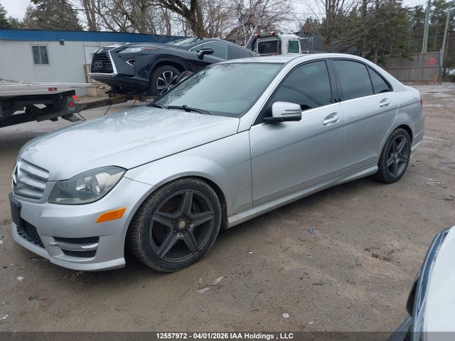 12557972 :رقم المزاد ، WDDGF8AB5DG121413 vin ، 2013 Mercedes-benz C 300 4matic مزاد بيع