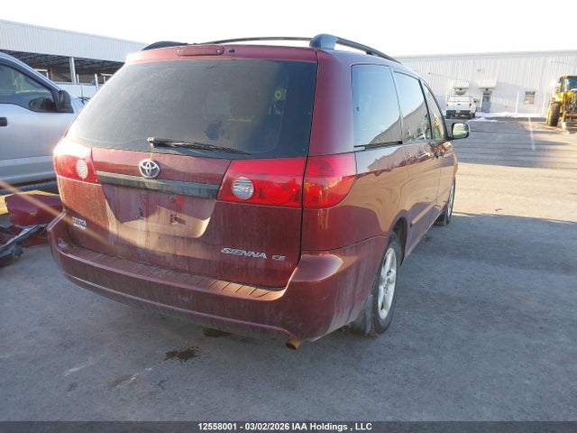 2006 Toyota Sienna Ce მანქანა იყიდება აუქციონზე, vin: 5TDZA29C96S511581, აუქციონის ნომერი: 12558001