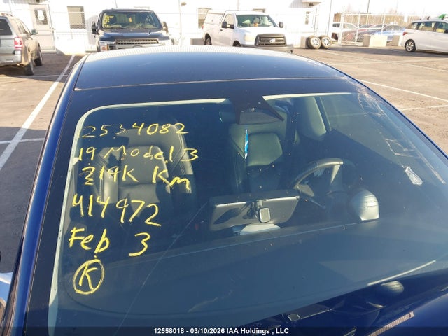 Aukcja sprzedaży 2019 Tesla Model 3 Long Range/performance, vin: 5YJ3E1EBXKF414972, numer aukcji: 12558018