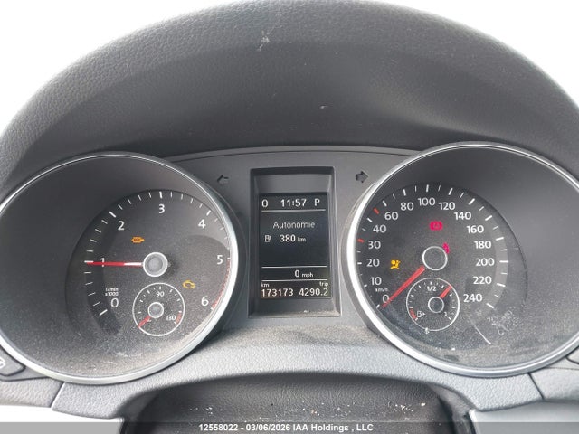 2011 Volkswagen Golf მანქანა იყიდება აუქციონზე, vin: WVWDM7AJ8BW274973, აუქციონის ნომერი: 12558022