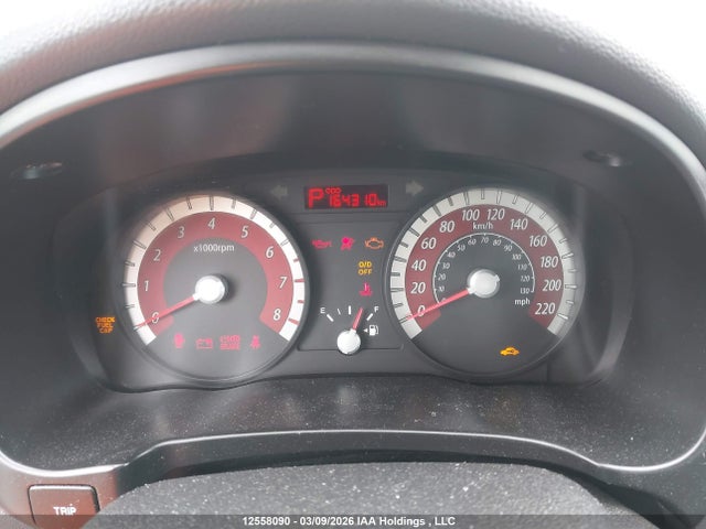 12558090 :رقم المزاد ، KNADH5B36A6620782 vin ، 2010 Kia Rio Lx/sx مزاد بيع
