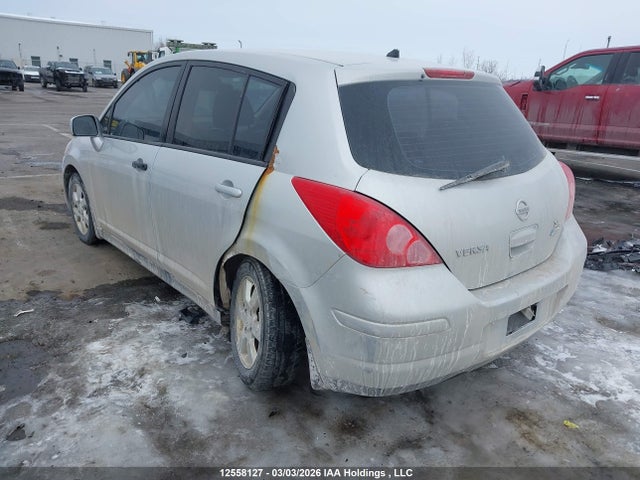 2010 Nissan Versa 1.8sl მანქანა იყიდება აუქციონზე, vin: 3N1BC1CP8AL452896, აუქციონის ნომერი: 12558127