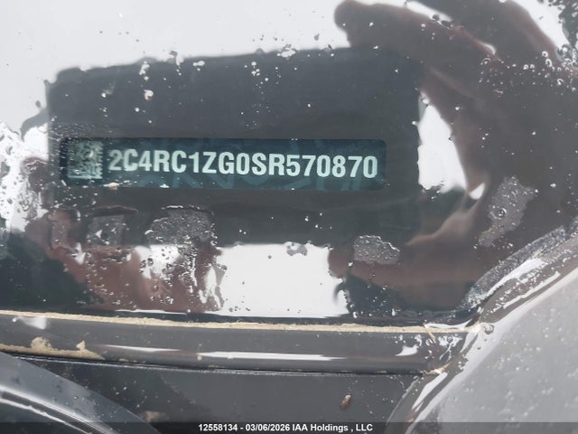 Aukcja sprzedaży 2025 Chrysler Grand Caravan Sxt, vin: 2C4RC1ZG0SR570870, numer aukcji: 12558134