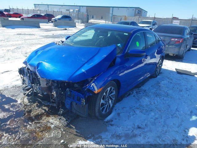 2018 Honda Civic Ex მანქანა იყიდება აუქციონზე, vin: 2HGFC2F81JH013123, აუქციონის ნომერი: 12558145