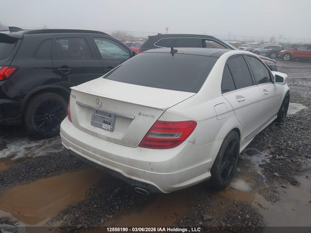 Aukcja sprzedaży 2012 Mercedes-benz C 350 4matic, vin: WDDGF8JB0CA606074, numer aukcji: 12558190