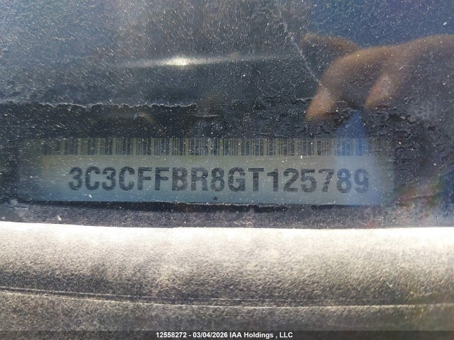 3C3CFFBR8GT125789 Fiat 500