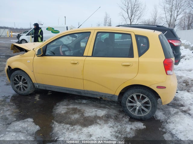 2008 Chevrolet Aveo Ls მანქანა იყიდება აუქციონზე, vin: KL1TD656X8B179463, აუქციონის ნომერი: 12558307