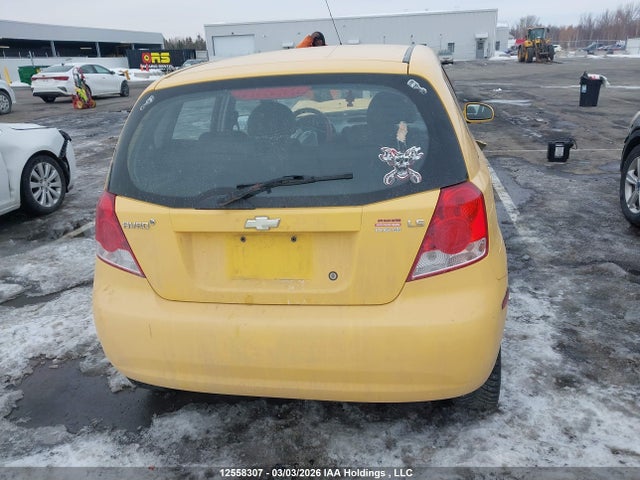 2008 Chevrolet Aveo Ls მანქანა იყიდება აუქციონზე, vin: KL1TD656X8B179463, აუქციონის ნომერი: 12558307