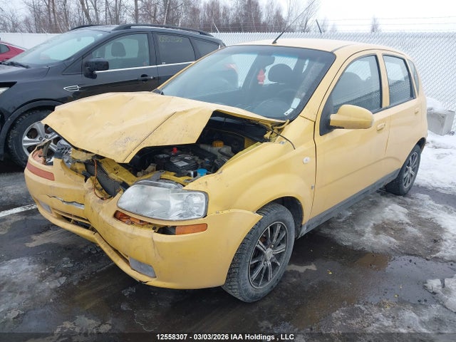 2008 Chevrolet Aveo Ls მანქანა იყიდება აუქციონზე, vin: KL1TD656X8B179463, აუქციონის ნომერი: 12558307