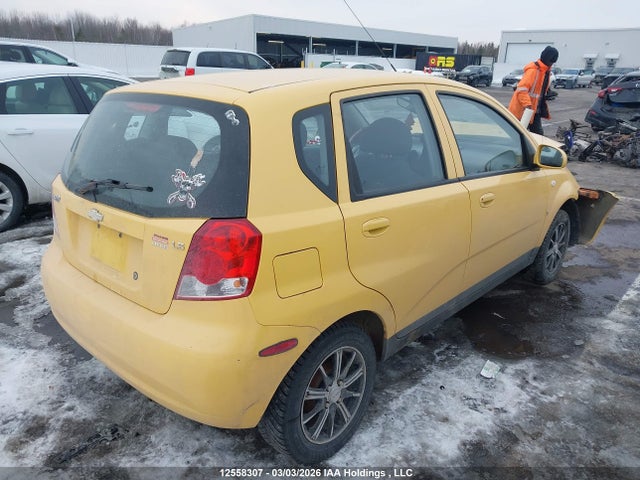 2008 Chevrolet Aveo Ls მანქანა იყიდება აუქციონზე, vin: KL1TD656X8B179463, აუქციონის ნომერი: 12558307