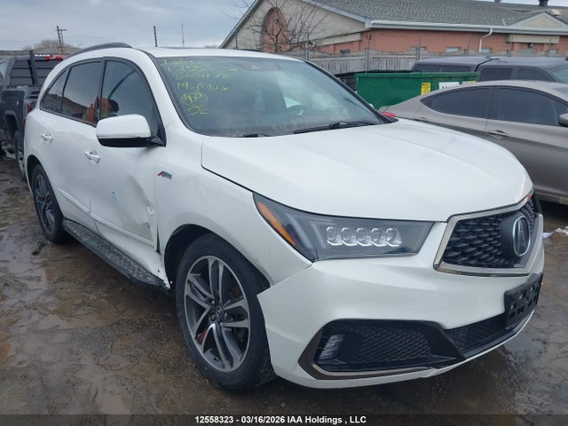 12558323 :رقم المزاد ، 5J8YD4H05KL802176 vin ، 2019 Acura Mdx مزاد بيع