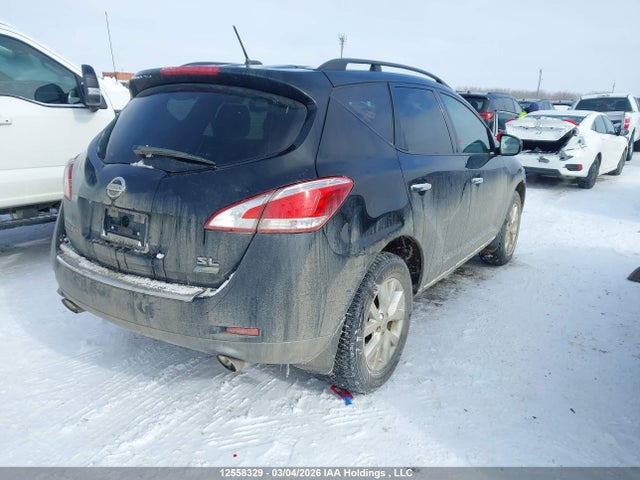 2012 Nissan Murano Sl მანქანა იყიდება აუქციონზე, vin: JN8AZ1MW1CW201264, აუქციონის ნომერი: 12558329