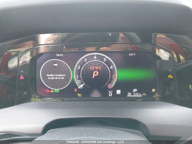 2025 Volkswagen Golf Gti Autobahn მანქანა იყიდება აუქციონზე, vin: WVWNA7CD9SW240853, აუქციონის ნომერი: 12558340