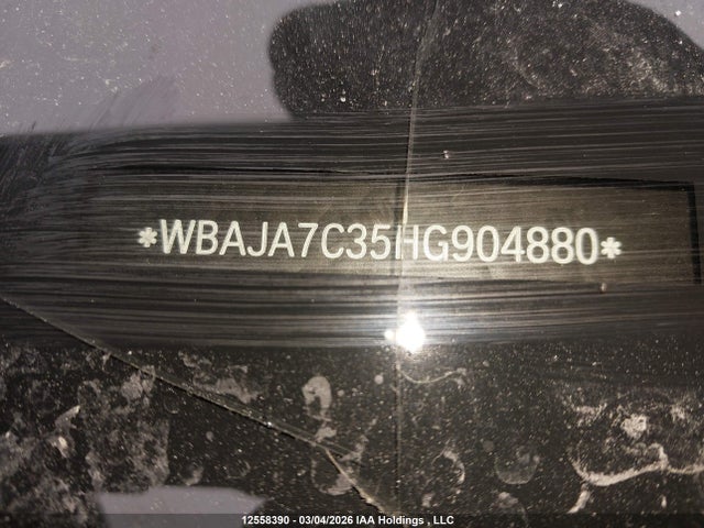 WBAJA7C35HG904880 BMW 530 XI