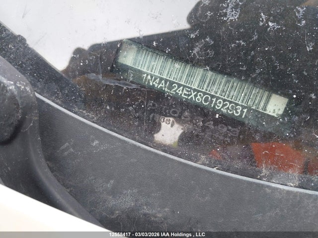 12558417 :رقم المزاد ، 1N4AL24EX8C192931 vin ، 2008 Nissan Altima 2.5s مزاد بيع