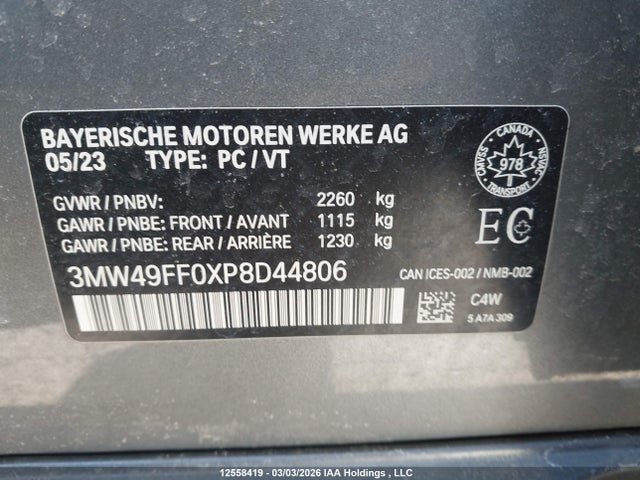 BMW M340i Xdrive 2023 3MW49FF0XP8D44806 Image 19