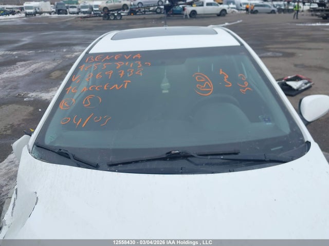 Aukcja sprzedaży 2016 Hyundai Accent Se, vin: KMHCT5AEXGU269732, numer aukcji: 12558430
