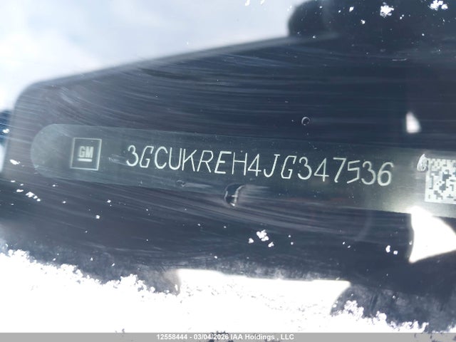 3GCUKREH4JG347536 Chevrolet Silverado K1500 Lt