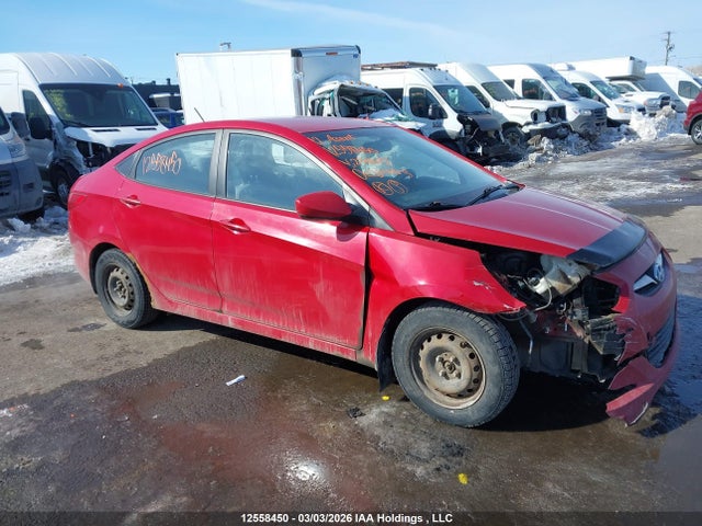 Продажа на аукционе авто 2012 Hyundai Accent Gls/gs, vin: KMHCT4AEXCU234628, номер лота: 12558450