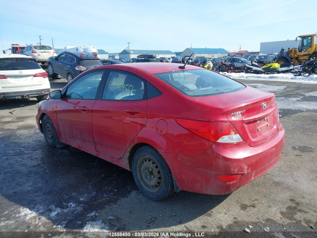 Продажа на аукционе авто 2012 Hyundai Accent Gls/gs, vin: KMHCT4AEXCU234628, номер лота: 12558450